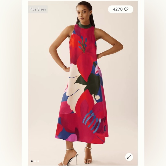 FARM Rio Colorful Floral Dress - Picture 1 of 5